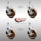 Service Caster 5 Inch SS High Temp Phenolic Swivel 12mm Threaded Stem Caster Set Brake SCC SCC-SSTS20S514-PHSHT-TLB-M1215-4 - alternate 2